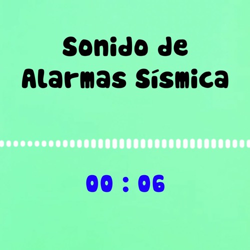Stream Descargar Sonido de Alarmas Sísmica mp3 lo último para teléfonos  móviles by Sonidos Mp3 Gratis | Listen online for free on SoundCloud