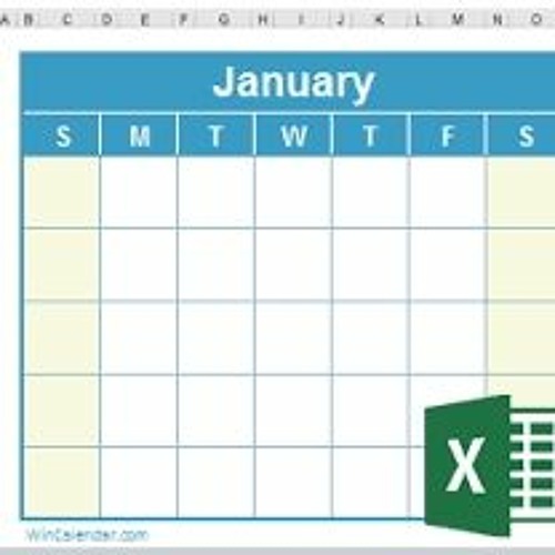 Stream Download 2023 Excel Calendar Templates for Free - Customize and  Print by Serhyligdzu | Listen online for free on SoundCloud