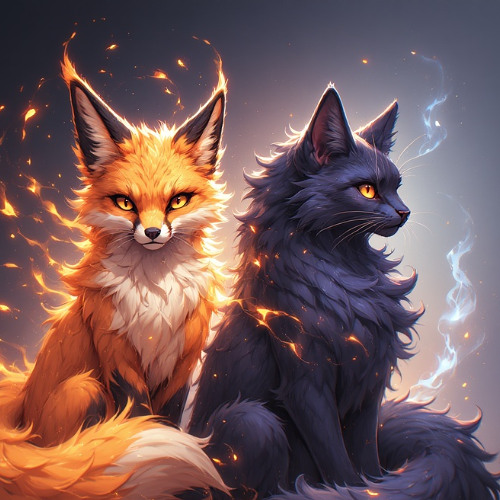 Fox and Cat