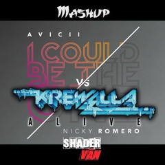 Avicii, Nicky Romero vs Krewella - I Could Be The One vs Alive (Shader van - Mashup)