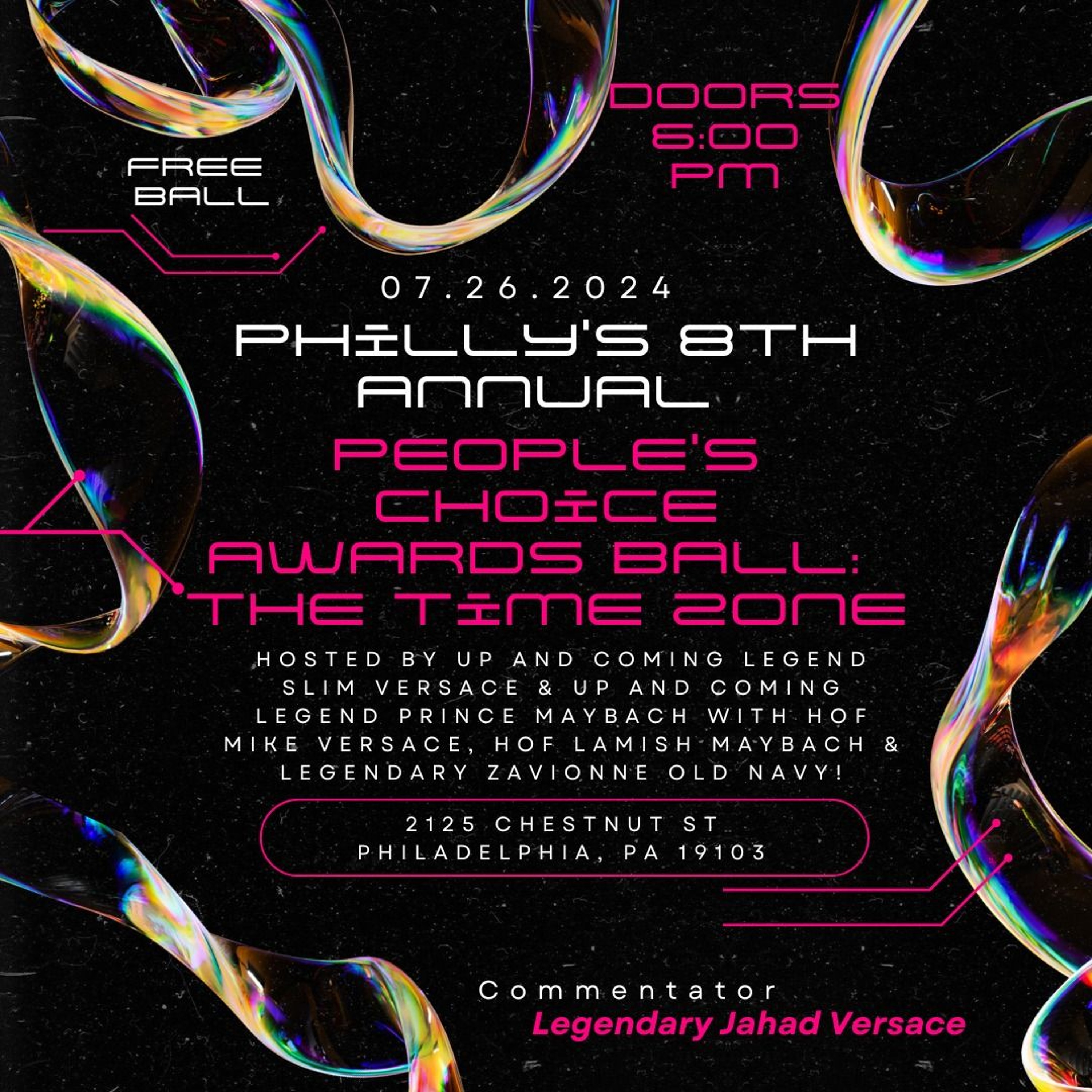 PHILLY'S 8th ANNUAL PEOPLES CHOICE AWARDS KIKI BALL 2024 "THE TIME ZONE" PHILADELPHIA, PA episode artwork