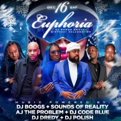 12-16-23 EUPHORIA 2023 🚨LIVE AUDIO🚨 DJS: POLISH X BOOGS X SOUNDS OF REALITY X DREDY X CODE BLUE X AJ
