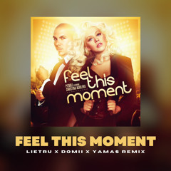 (PitchedUp/Free DL) Pitbull - Feel This Moment (Lietru x DOMII x YAMAS Remix)