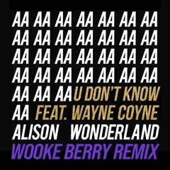 Alison Wonderland - U Don't Know (Wooke Berry Remix)