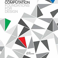 [VIEW] [EBOOK EPUB KINDLE PDF] Geometric Computation: Foundations for Design by  Joy Ko &  Kyle Stei