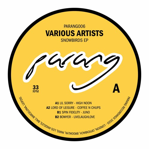 Snow Birds EP - Various Artists (PARANG006)
