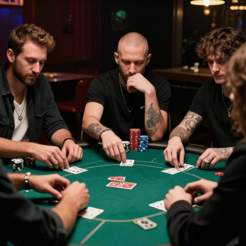 Crowns on the table.