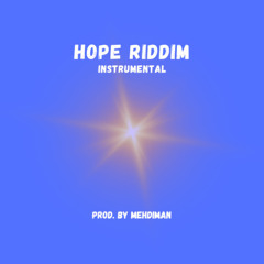 Hope riddim instrumental (prod. by Mehdiman)