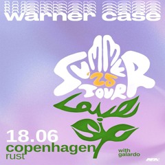 Galardo live @ Rust Copenhagen (support act Warner Case)