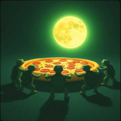 I was eatin' pizza late one night