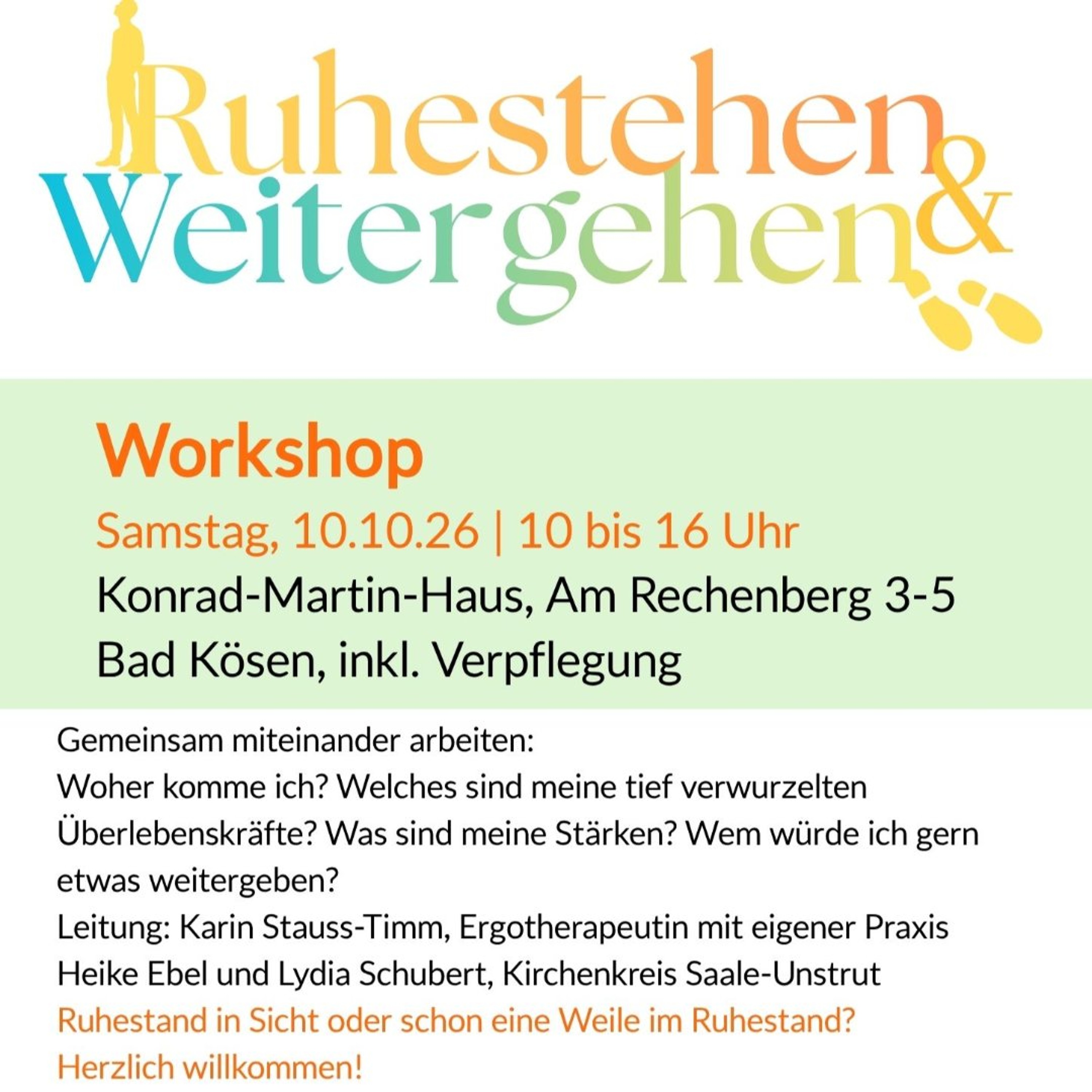 Ruhestehen & Weitergehen: Den Übergang in den Ruhestand meistern episode artwork
