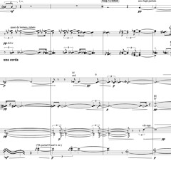 Choral (2024) für Ensemble mit Klavier