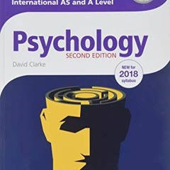 ❤️ Read Cambridge International AS/A Level Psychology Revision Guide 2 by  David Clarke &  Paul