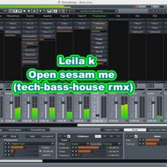 Leila K Open Sesam Me (tech - Bass - House Rmx)