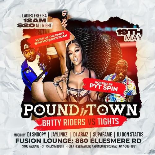 DJ SNOOPY - POUNDTOWN (LIVE AUDIO )FT BADBREED & PYT SPIN