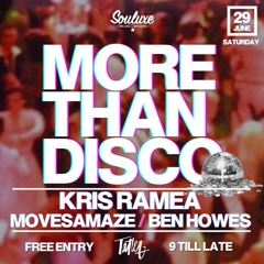 More Than Disco @ Tatler Sydney