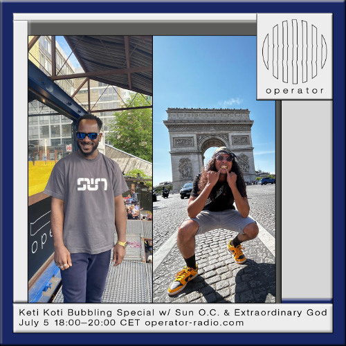 Sun O.C. presents Grimey - Keti Koti Bubbling Special w/ Extraordinary God - 5th July 2025