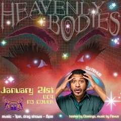 Heavenly Bodies Pre-show Set