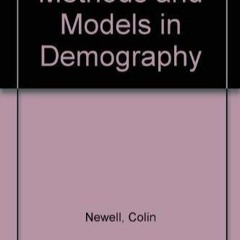 ❤pdf Methods and Models in Demography