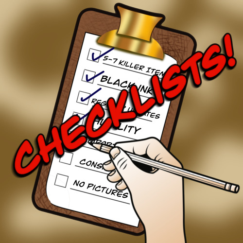 Checklists!