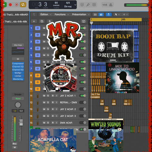 Projet 1539 UnkNowProd M.R. FEAT. JAY Z & DMX V2 90 BPM MAST. L.P.