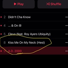 Kiss Me On My Neck In A.D. 2000（Dance Edit）