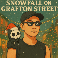 Snowfall on Grafton Street