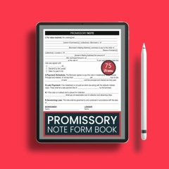 Promissory Note Form Book: Notes Payable For Lender and Borrower To State Loan Terms and Condit
