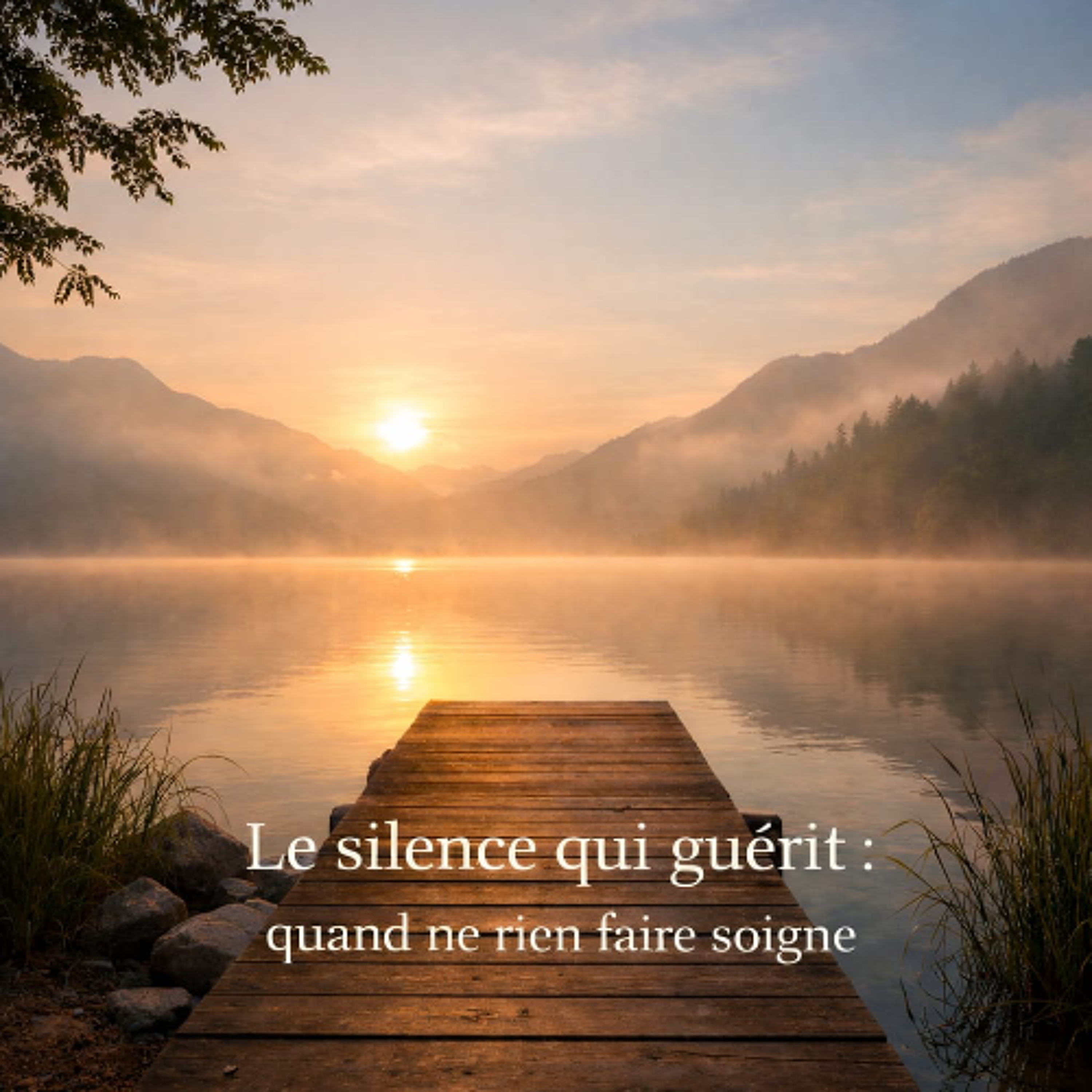 LES CLÉS DE L'ÊTRE - Le silence qui guérit : quand ne rien faire soigne (mercredi 4 février 2026) episode artwork