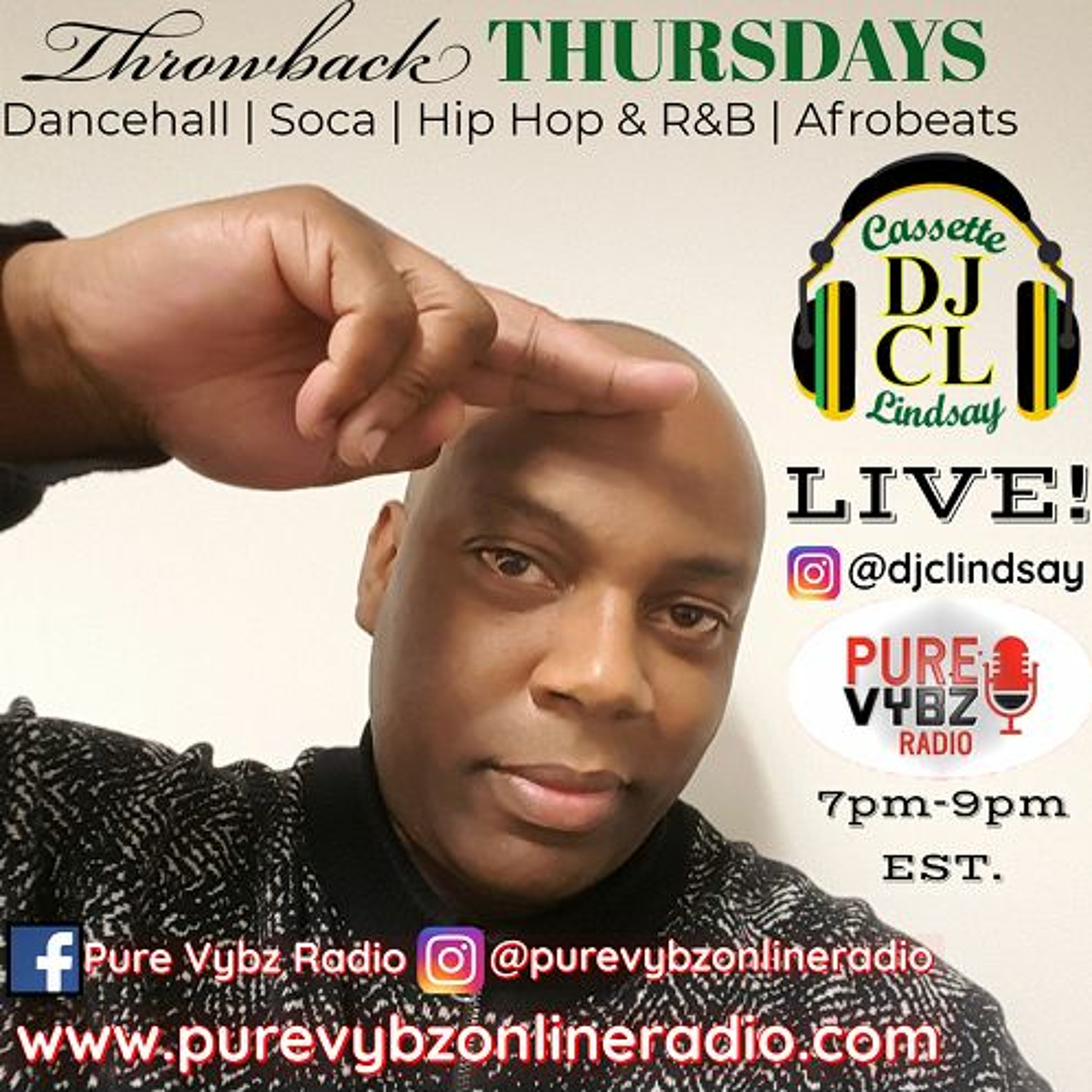 DJ CL Pure Vybz Radio 3-4-21 episode artwork