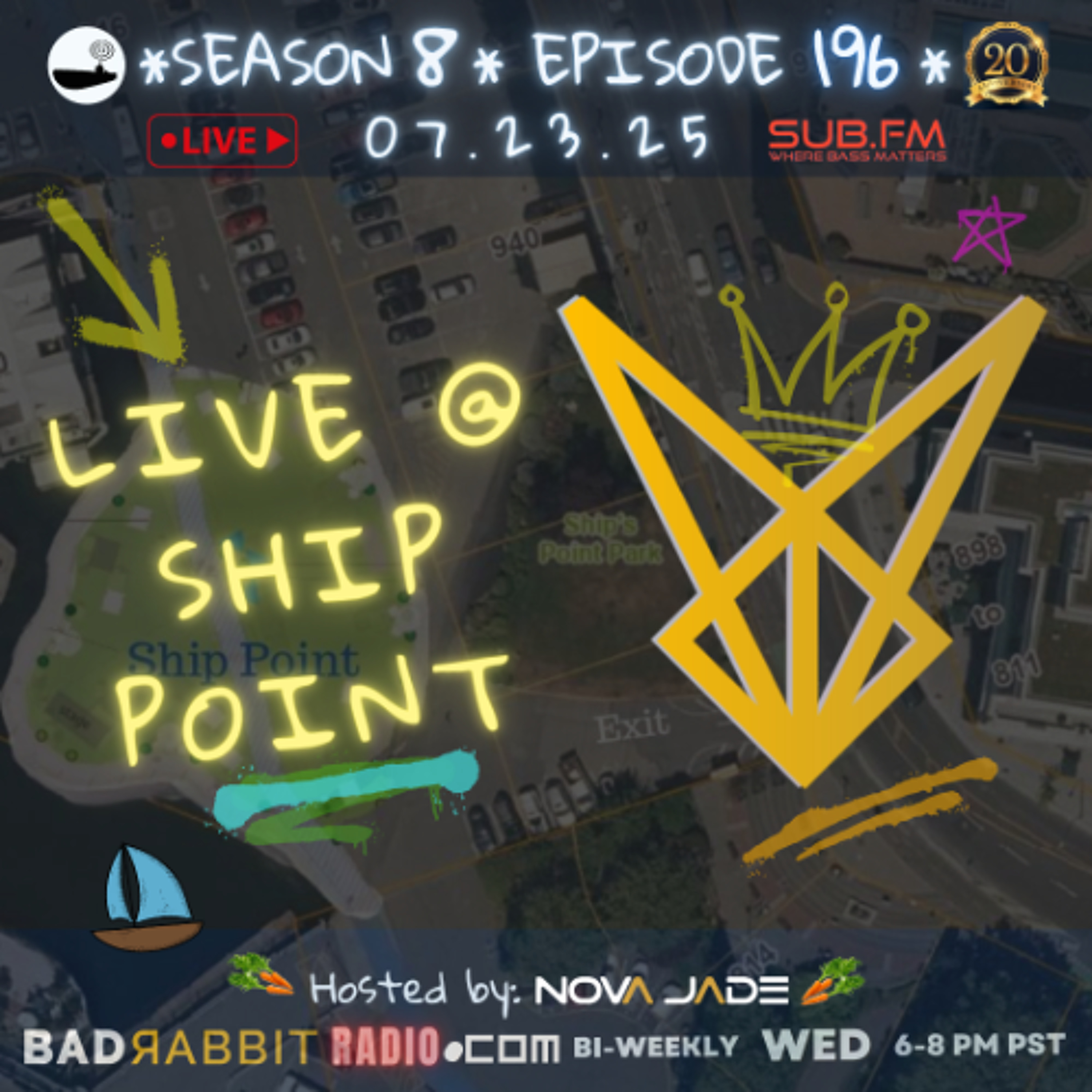 Bad Rabbit Radio S8 EP196 with Nova Jade - 23 Jul 2025