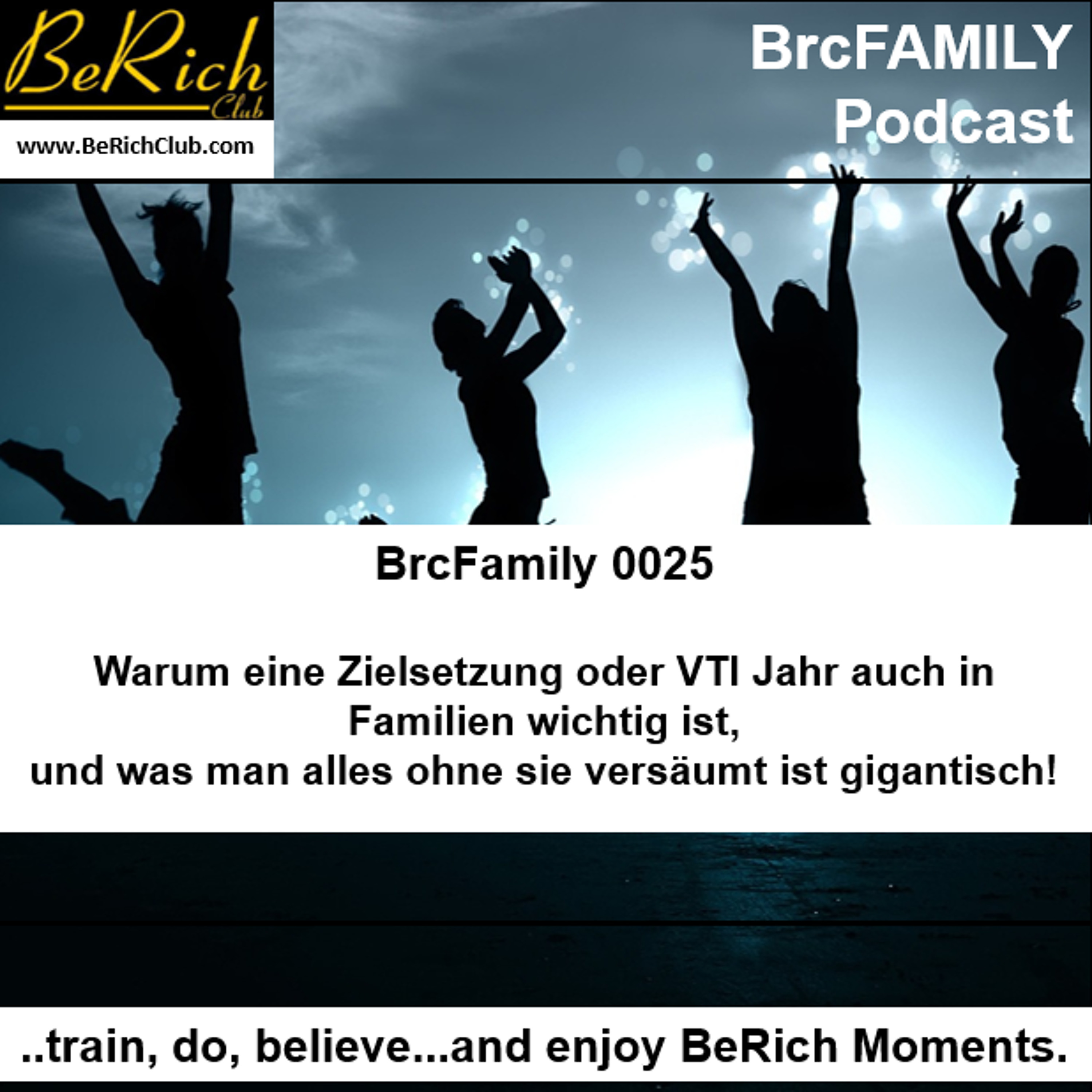 BrcFamily 0025 Warum eine Zielsetzung oder VTI Jahr auch in Familien wichtig ist und was versäumt episode artwork