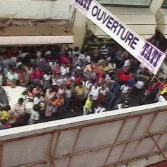 La grande cohue à l'ouverture du magasin Tati en Martinique, en 1994.