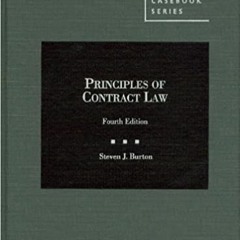 Download⚡️(PDF)❤️ Principles of Contract Law, 4th (American Casebook Series) Complete Edition