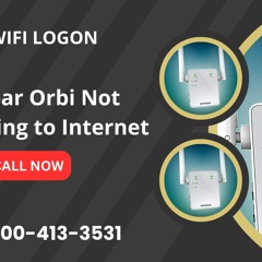 Netgear Orbi Not Connecting to Internet Call +1-800-413-3531