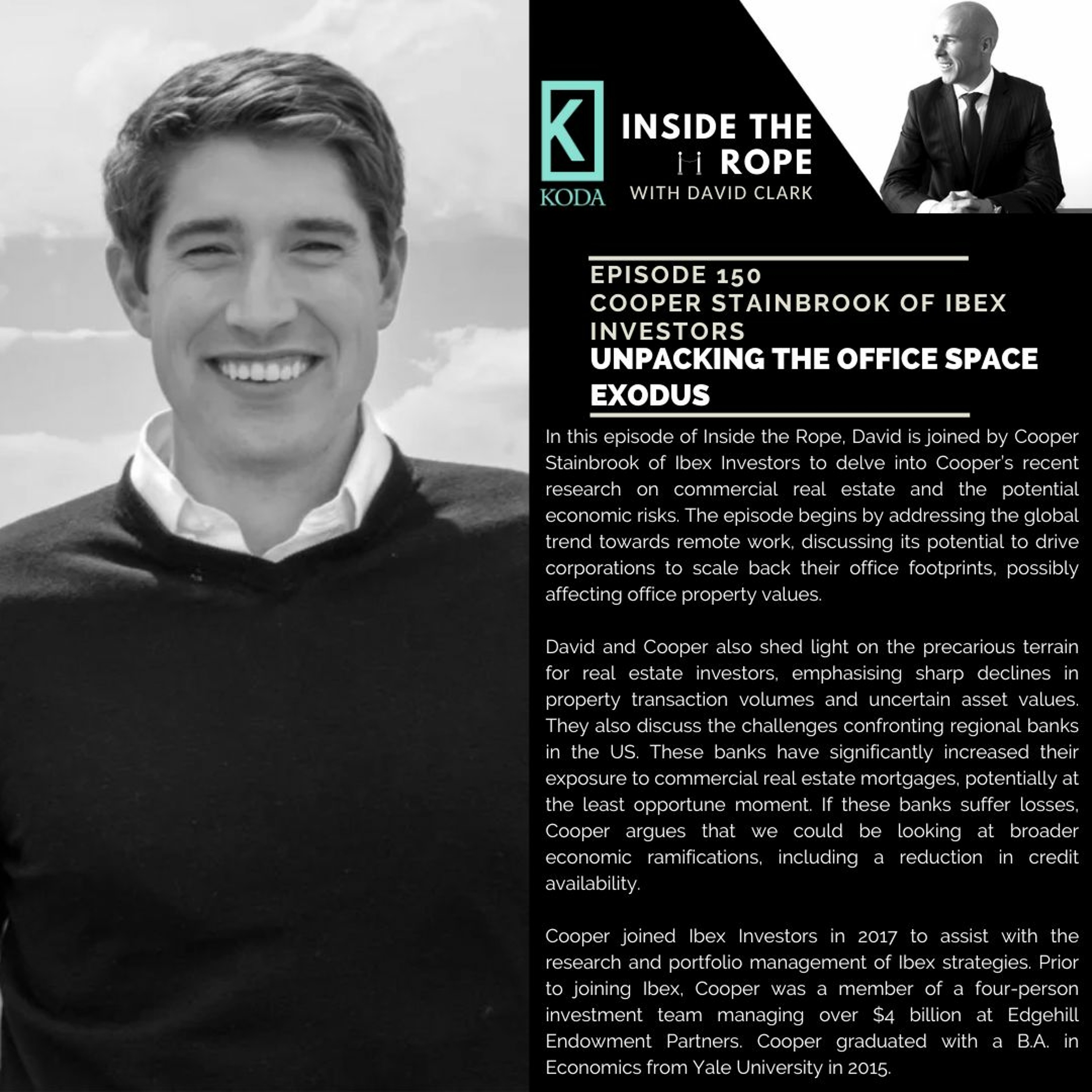 Ep 150: Cooper Stainbrook - Unpacking the office space exodus