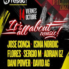 Jose Conca @ EL PILAR It's All About Music (Reset Club) 14/10/2022