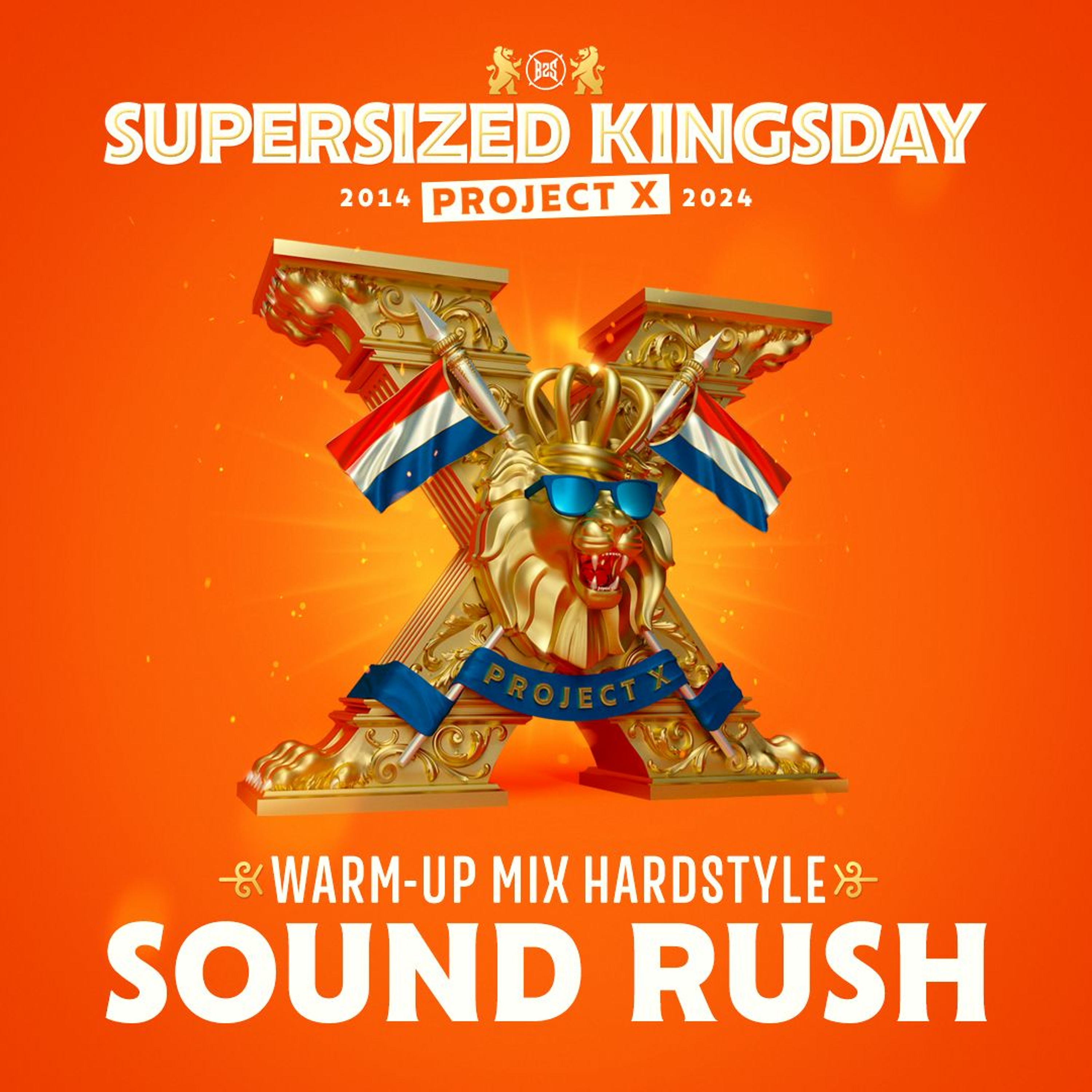 Supersized Kingsday Festival 2024 | warm-up mix | Sound Rush episode artwork