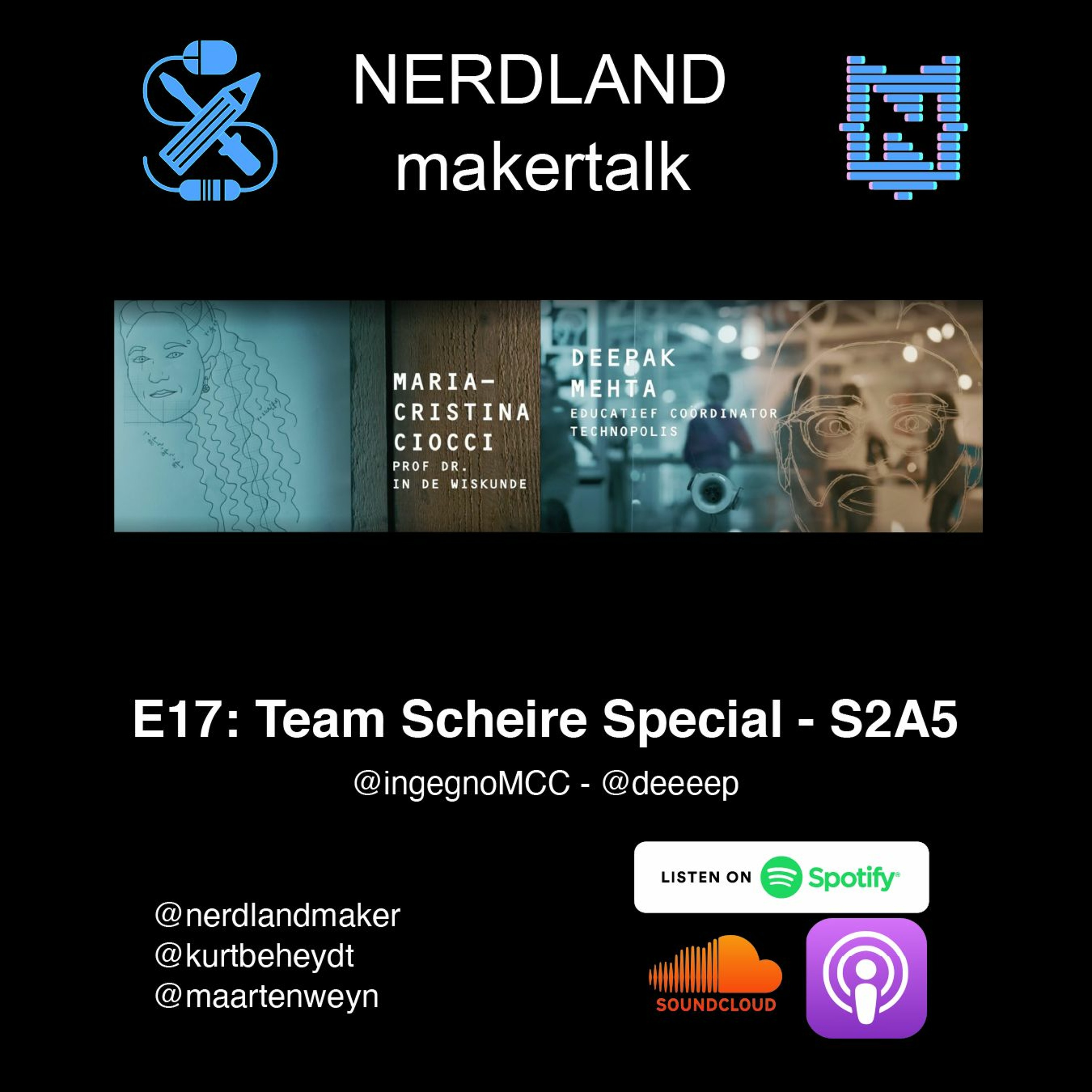 Nerdland Makertalk, podcast over makers