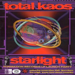 Dj SS @ Total Kaos/Starlight - Formation Records LP Launch Party (20-11-1993)