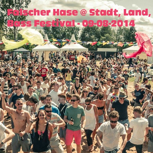 Falscher Hase at Stadt, Land, Bass Festival - 09-08-2014