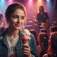 Who's that girl with the ice cream cone?