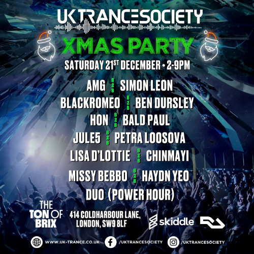 UKTS Christmas Party 2024 - Bald Paul B2B TranceTunes4U