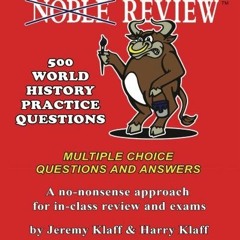 ❤️ Download No Bull Review - 500 World History Practice Questions: Multiple Choice Questions and
