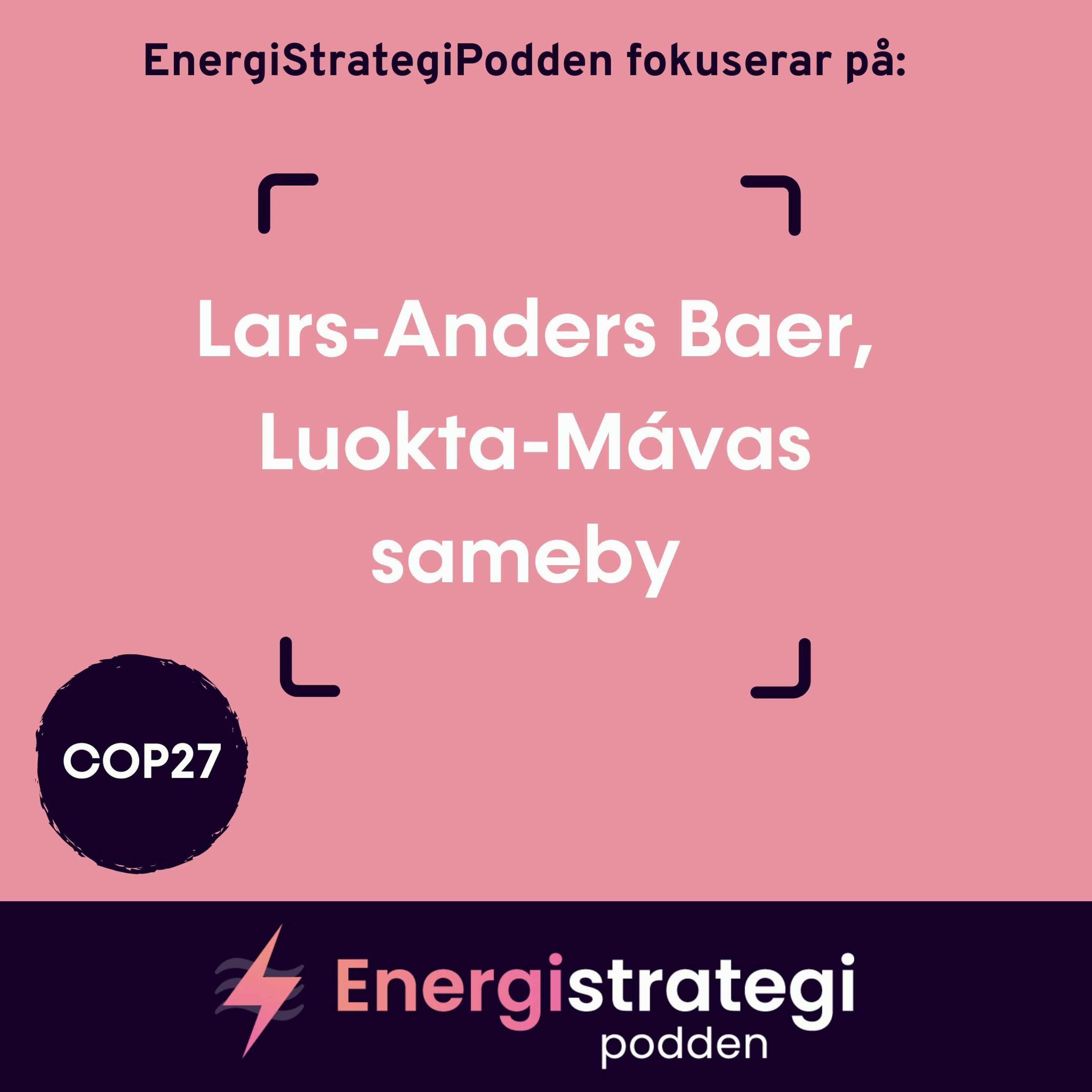 #151 - ESP fokuserar på COP27 med Lars-Anders Baer, Luokta-Mávas sameby episode artwork
