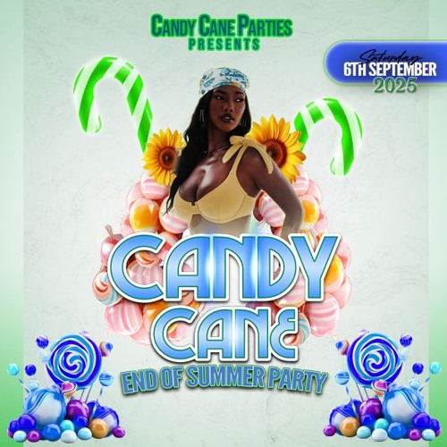 Candy Cane End Of Summer Party 2025