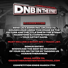 * WINNING MIX * DNB IN THE STREET MAIDSTONE DJ COMPETITION SE7EN