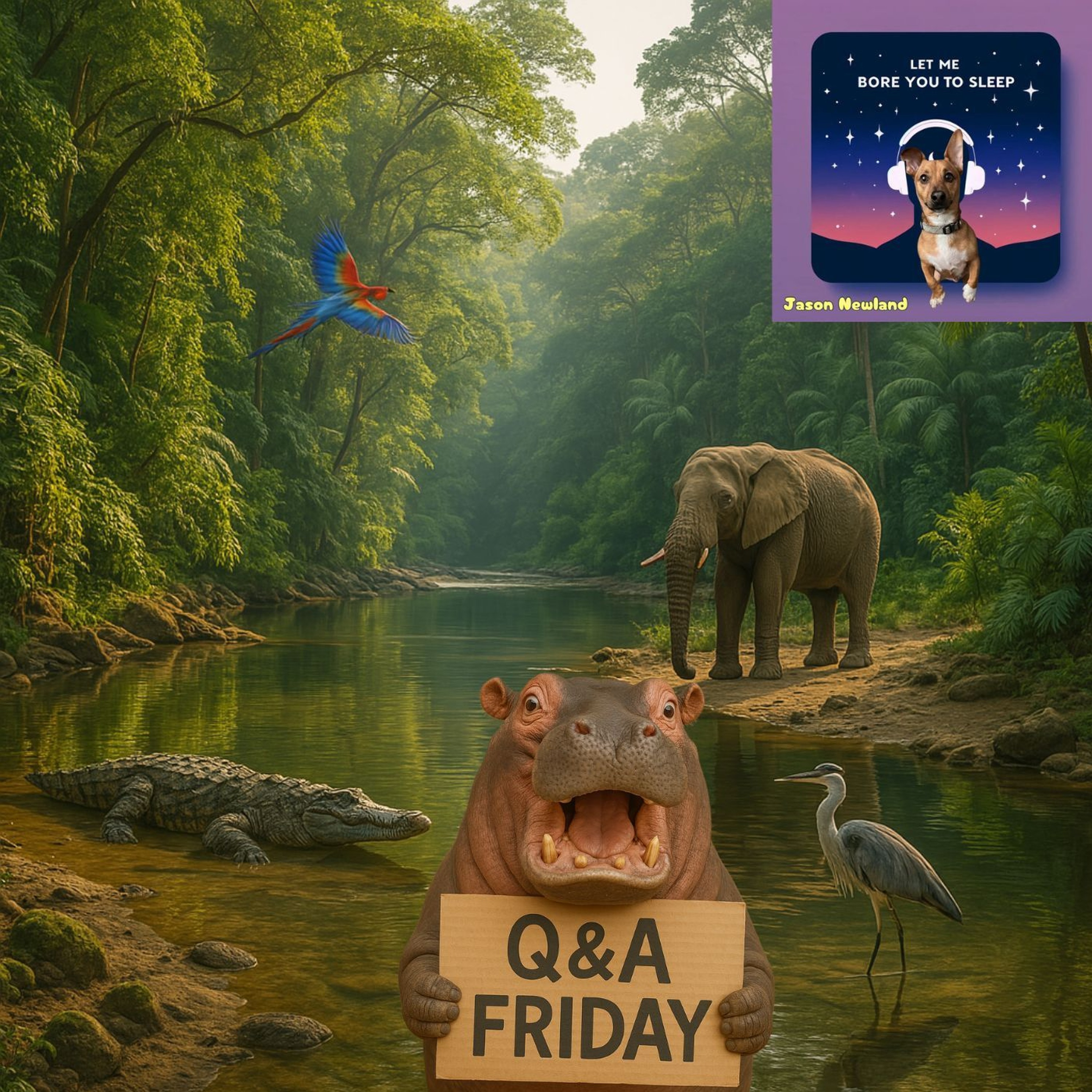 (music) (10 hours) Q&A Friday | Let me bore you to sleep #1318 | 4th April 2025