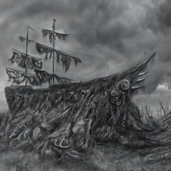 where the dead ships dwell in flames cover