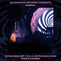 KRAPUL | Quadrivium Records presents | 29/07/2021